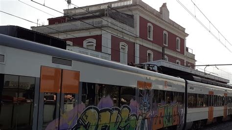 Rodalies R Blanes Y Sant Pol De Mar Trenes S Youtube