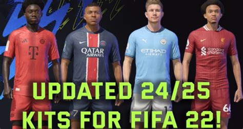 FIFA 22: Updated 2024/25 Kits | FIFA Infinity Mods