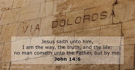 John 14 6 ESV Bible Verse Of The Day DailyVerses Net