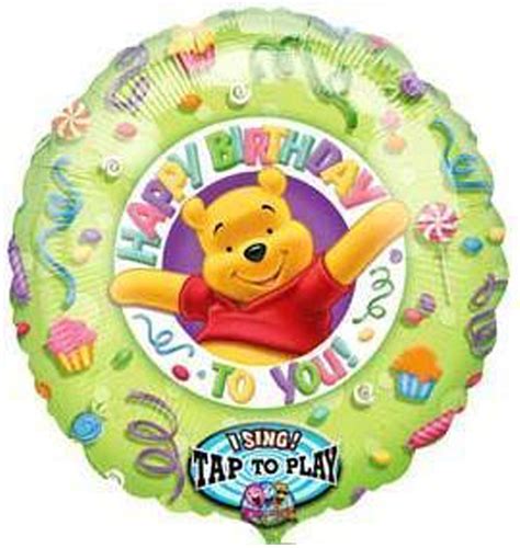 Large Shaped Winnie The Pooh Mylar Balloon The Brat Shack Party Store