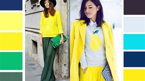 LOOKS Y OUTFITS CON PRENDAS DE COLOR AMARILLO COMBINAR ROPA DE COLOR