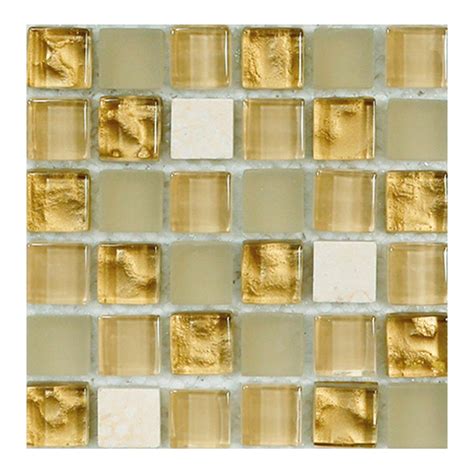 Campione Di Mosaico Pietra Oroluce Giallo Sp 8 Mm Leroy Merlin