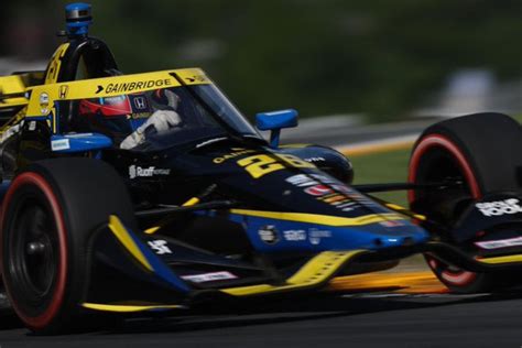 Herta Lidera Tempos No Segundo Treino Da Indy Em Mid Ohio Racing Online