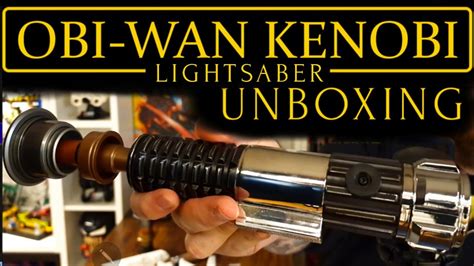 Obi Wan Kenobi Black Series Lightsaber Unboxing And First Impressions