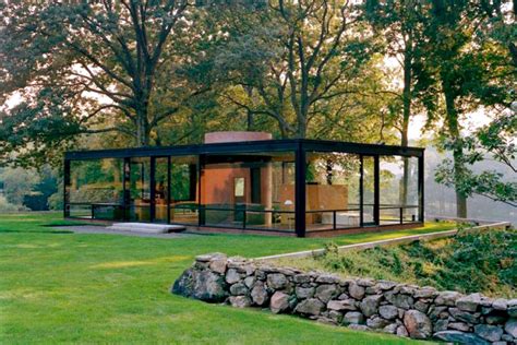 The Glass House Philip Johnson New Canaan Connecticut