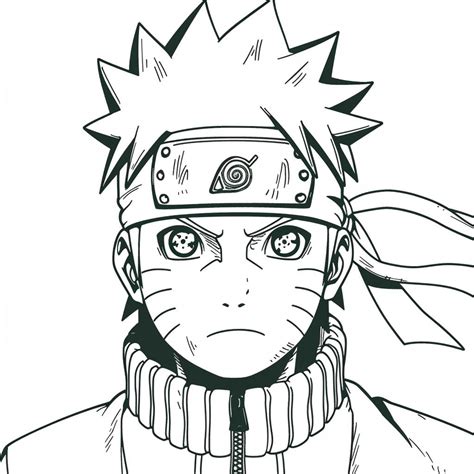 Dibujos Para Colorear De Naruto Libera Tu Chakra Creativo