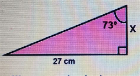 Observa El Siguiente Triángulo Rectángulo Y Determina La Longitud Del