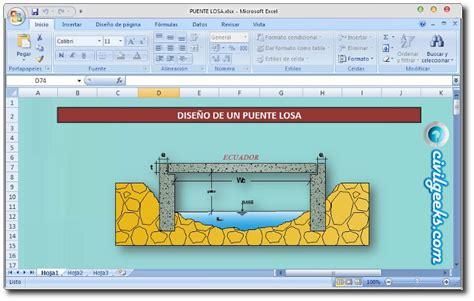 Planillas Hojas De Calculo Programas Y Macros Hechas En Excel Para Ingeniería Civil