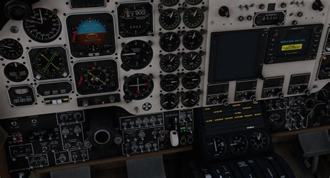 Black Square King Air - no avionics power : r/flightsim