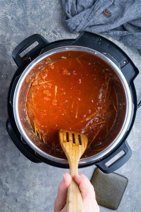 Best Instant Pot Spaghetti And Meat Sauce The Kitchen Girl