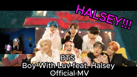 NON KPOP FAN REACTS TO BTS Boy With Luv Feat Halsey Official MV