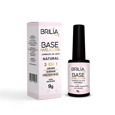 Base Niveladora Brilia Nails Natural 9g Corali Cosméticos