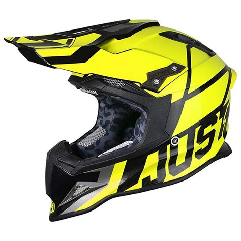 Just1 J12 Unit Motocross Helmet Yellow | Motardinn
