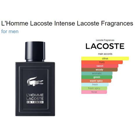 ของแท Lacoste LHomme Intense for men EDT 100ml พรอมสงคะ