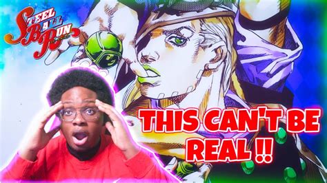 Non Jojo Fan Reacts Jojo Steel Ball Run Op Holy Steel Jojo S Bizarre