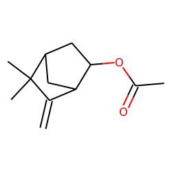 Bicyclo 2 2 1 Heptane 3 Methylene 2 2 Dimethyl 5 Ol Acetate CAS 55627