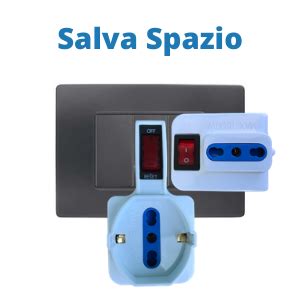 Patabit Tripla E Doppia Presa Adattatore Multipla Elettrica