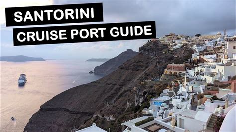 Santorini Cruise Port Guide 2023 with Hyde - La Vie Zine