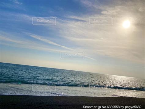 海に沈む太陽の写真・画像素材 6389558 Snapmart（スナップマート）