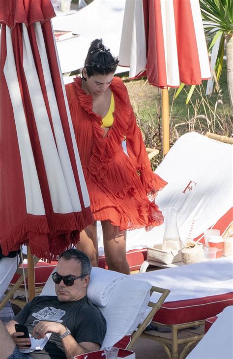 Dua Lipa In Bikini CelebMafia