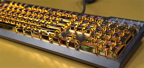 Gold Keyboard