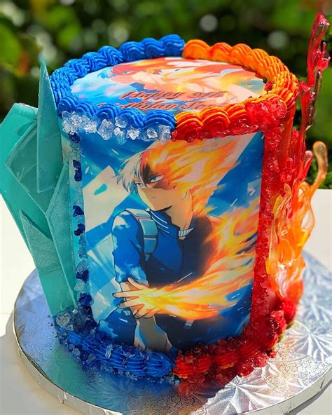 My Hero Academia Cake Anime Cake My Hero Academia Cakes Birthday