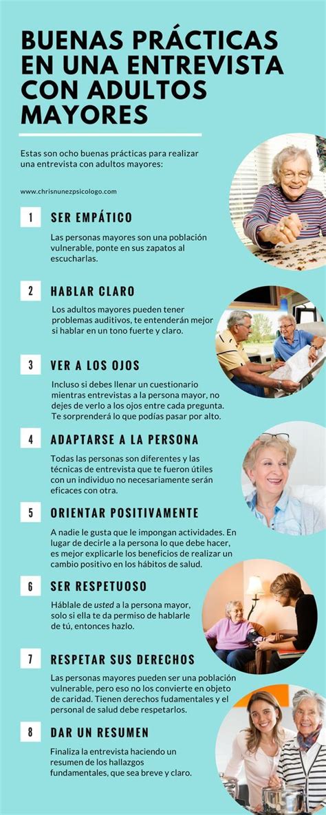 Consejos Para Tratar A Adultos Mayores Adulto Mayor Cuidado De