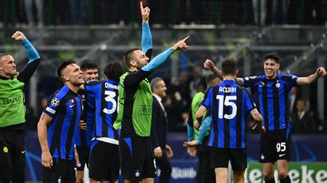 Inter Sella Su Pase A La Final De La Champions League