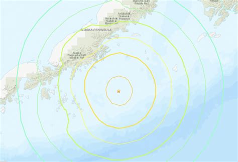 From Earthsky “major 8 2 Magnitude Earthquake Rocks Alaska” Sciencesprings