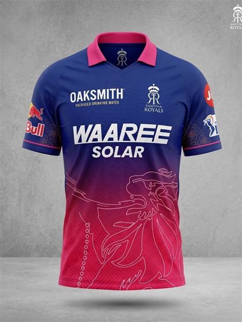 rajasthan royals jersey    number premium teehub