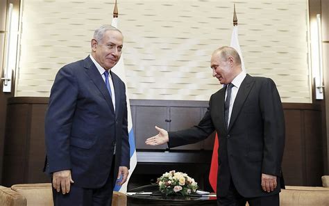 Netanyahu In Sochi Talking To Putin Digging At Liberman The Times Of Israel