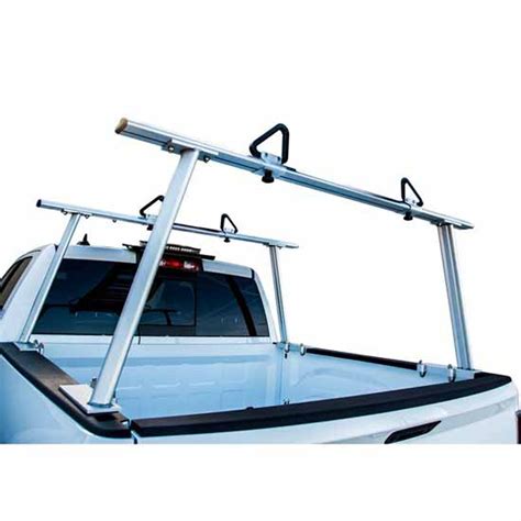 Aluminum Truck Rack For Pickup Trucks With Long Or Short Beds - 800 Pound Capacity - 4 State Trucks