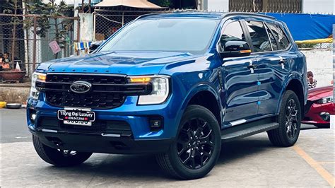 Niềm Hạnh Phúc Khó Cưỡng khi Thấy FORD EVEREST SPORT XANH DƯƠNG Màu