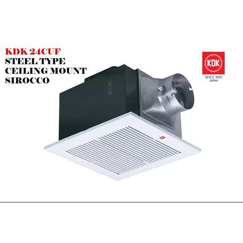 KDK 24CUF Ceiling Ventilation Fan New Model 24CUG Shopee Malaysia