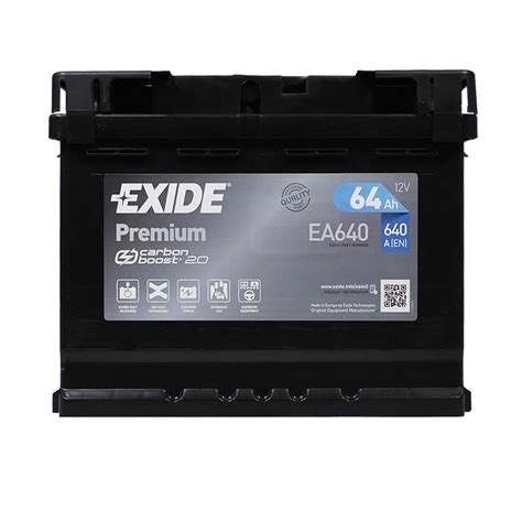 Аккумулятор EXIDE Premium 64Аh 640Ah R+ — Купить Недорого на Bigl.ua ...