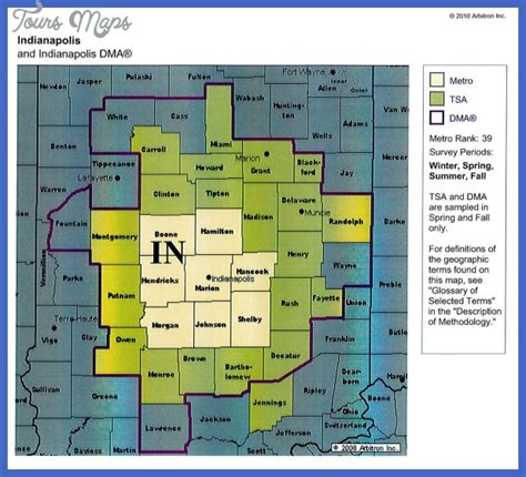 Indianapolis Metro Map - ToursMaps.com