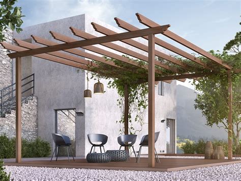 Smartia Pg F Naxos Freestanding Pergola Aluminium Pergola By Alumil