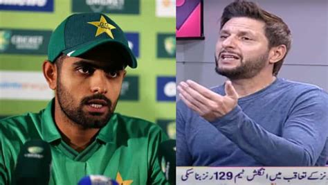 Good Leadership Can Turnaround Shahid Afridi Blasts Babar Azam