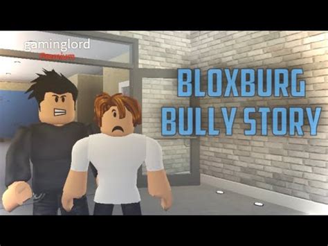 Bloxburg Bully Story Roblox Short Movie Sad Story YouTube