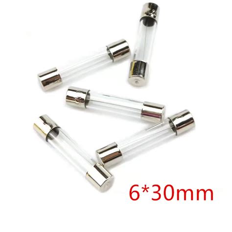 10 20 Lot One Sell 6 30mm Fast Blow Glass Tube Fuses 6x30mm 250V 100mA