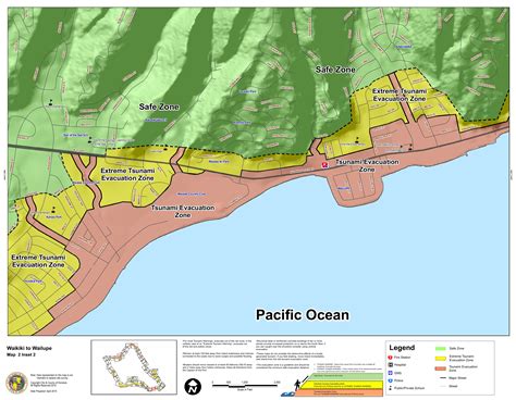 Hawaii State Tsunami Evacuation Maps