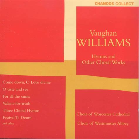 Ralph Vaughan Williams Choral Music Hymns Cd Jpc