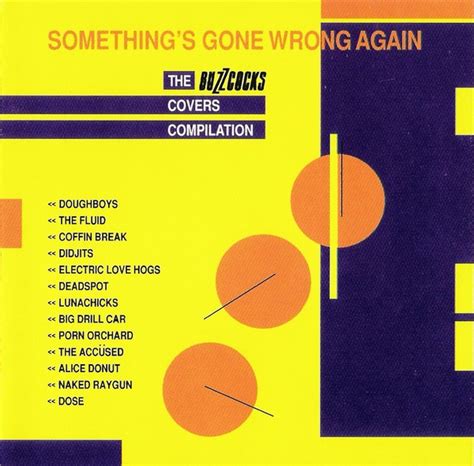 Somethings Gone Wrong Again The Buzzcocks Covers Compilation 1992 Cd Discogs