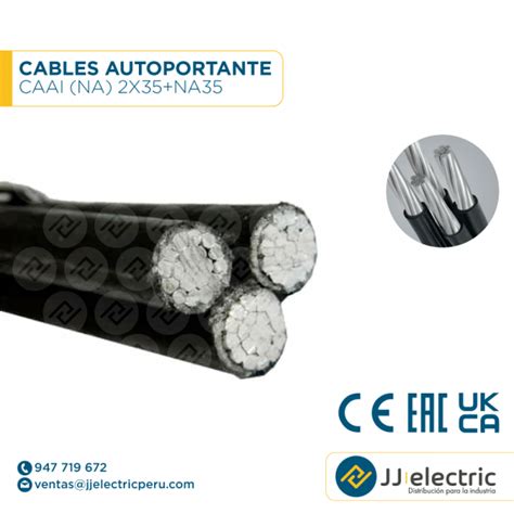 CABLES AUTOPORTANTE CAAI NA 2X35 NA35 JJ Electric