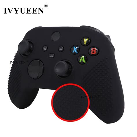 Ivyueen Para Xbox S Rie Xs Xsx Xss Controlador Silicone Caso De Pele Polegares Anal Gicos