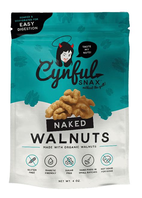 NAKED Walnuts Cynful Snax