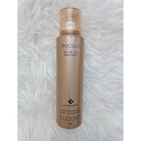 Jual Pucelle Eau De Luxe Body Spray Lucent Ml Shopee Indonesia