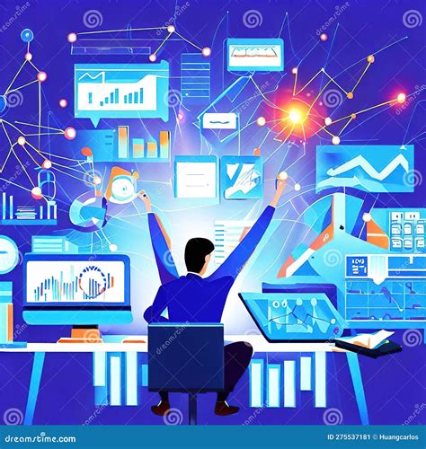 Develop Sales Plans and Achieve Sales Goals,illustration Style,big Data