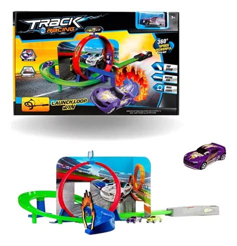 Pista Carrinho Corrida Infantil Looping Estilo Hotwheels Mercadolivre