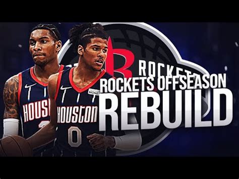 HOUSTON ROCKETS OFFSEASON REBUILD NBA 2K22 YouTube